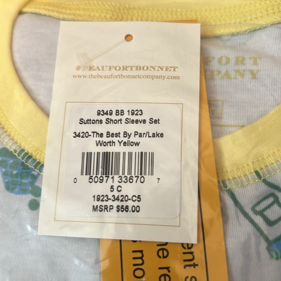 NWT TBBC PJs Size 5 - Picture 2 of 3